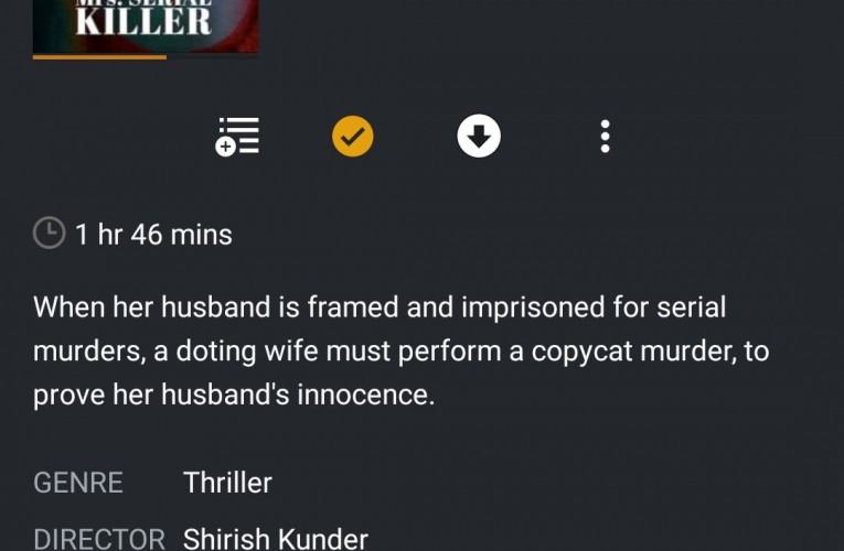 Mrs. Serial Killer